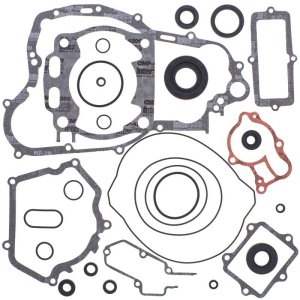 Yamaha YZ250 Complete Gasket Kit - Vertex Pistons - w/ Oil Seals - `02-`23